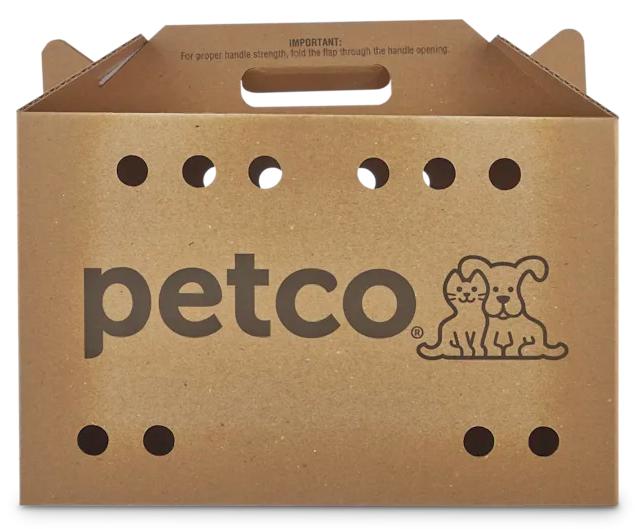 የእኛ ምርጥ በጀት፡- Petco Cardboard Cat Carrier