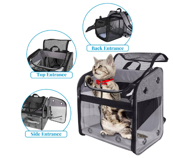 İnanılmaz Pet Taşıyıcı Sırt Çantası: Mancro Kedi Sırt Çantası