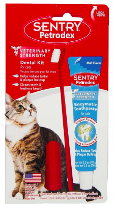 Affordable Cat Toothpaste: Sentry Petrodex Dental Kit