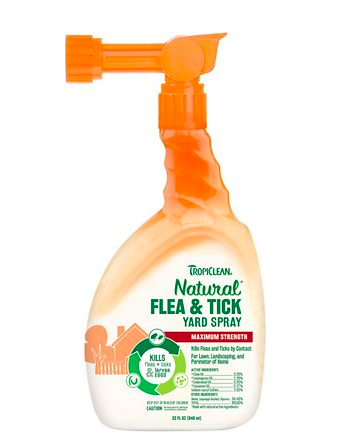 Best for Outdoors Pests: TropiClean Natural Flea & Tick Yard Spray
