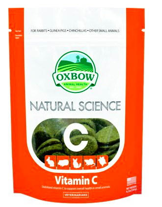 Naturalna karma dla zwierząt Oxbow z dodatkiem witaminy C