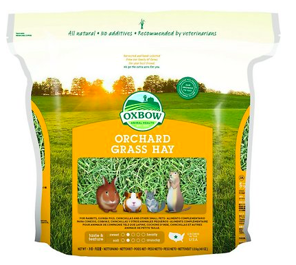 Oxbow Orchard Grass Hay For Small Pet Food