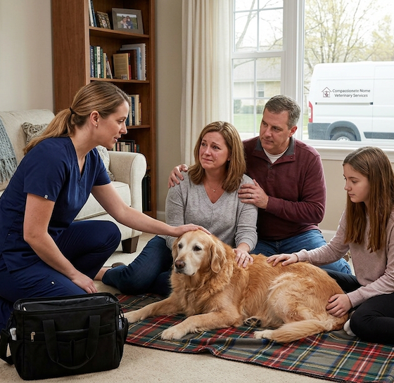 Mobile Dog and Cat Euthanasia Services - Compassionate End-of-Life Care at Home